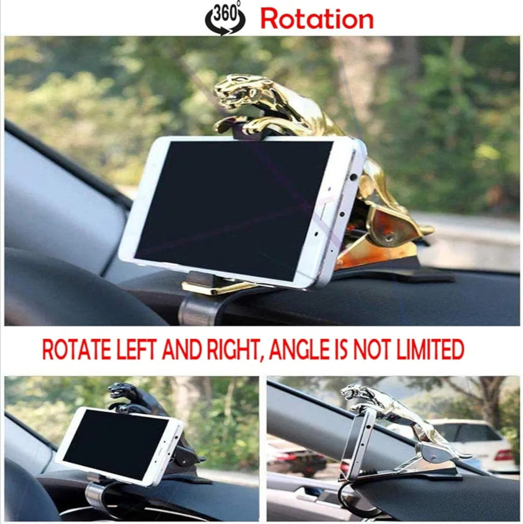 Jaguar™ Dashboard Phone Holder for Car 🚗📱