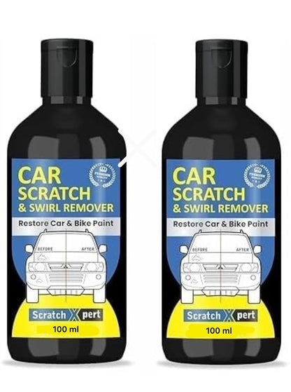 🚗✨ Car Scratch & Swirl Removal 100ml (Pack of 2)